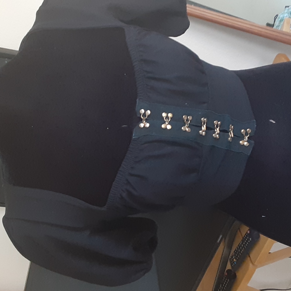 Cropped Milkmaid Top